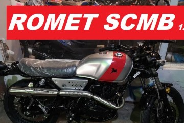 Romet SCMB 4T EURO 4 125cc caffe racer 125 scrambler Visatex Wroclaw