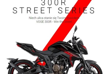 Voge 300 R street series Visatex Wroclaw