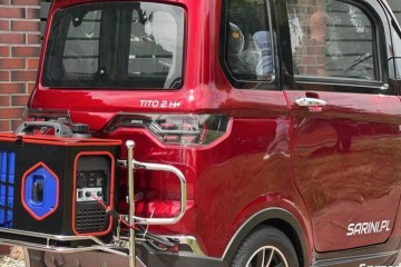 Mini samochód bez prawa jazdy Sarini Tito 2 H hybrydowy