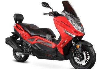 EURO 5 - 125 cc z oparciem lub z Kufrem
