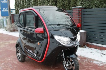 MINI SAMOCHÓD SARINI FIBI 3-kołowy 2500W 72V 58AH Nowość