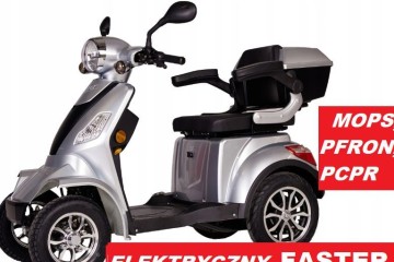 Skuter elektryk Visatex Wrocław czterokołowy Faster MOPS PFRON PCPR