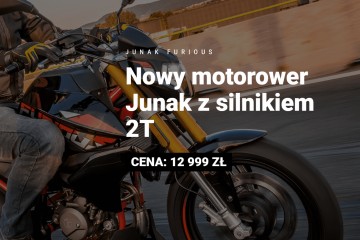 Junak Furious 50 cc 2T Wysyłka + kask GRATIS